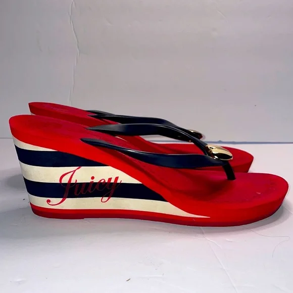 JUICY COUTURE WEDGE Sandal - Picture 1 of 5